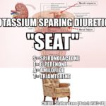 Mnemonic for Potassium Sparing Diuretics
