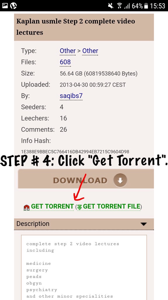 dr najeeb lectures torrents