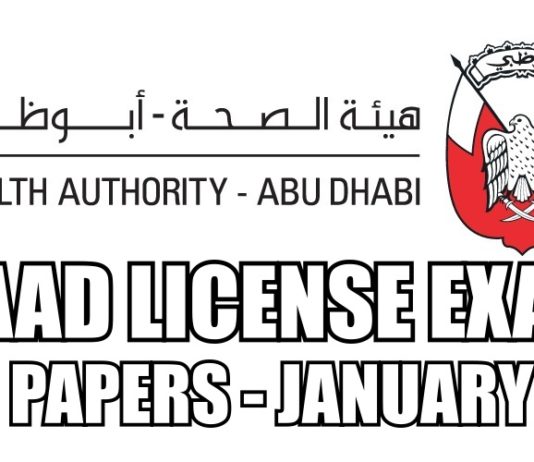 HAAD License Exam Past Paper