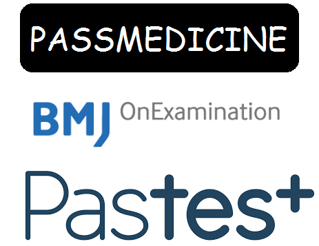 Passmedicine, OnExamination and Pastest Logo