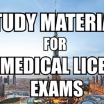 Study Material for HAAD, DHA, MOH, DHCC License Exams