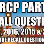 MRCP Part 1 Past Paper Recall Questions