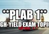 High-Yield PLAB 1 Topics