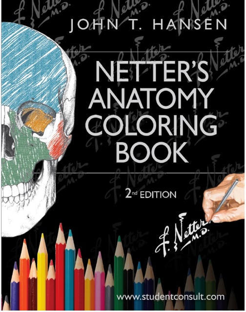 Download Netter's Anatomy Coloring Book PDF Free Download Direct Link