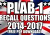 PLAB 1 Recall Questions