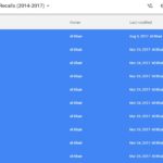 PLAB Recall Questions (Google Drive Screenshot 1)