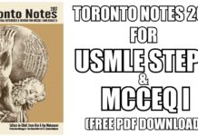 Toronto Notes 2017 PDF