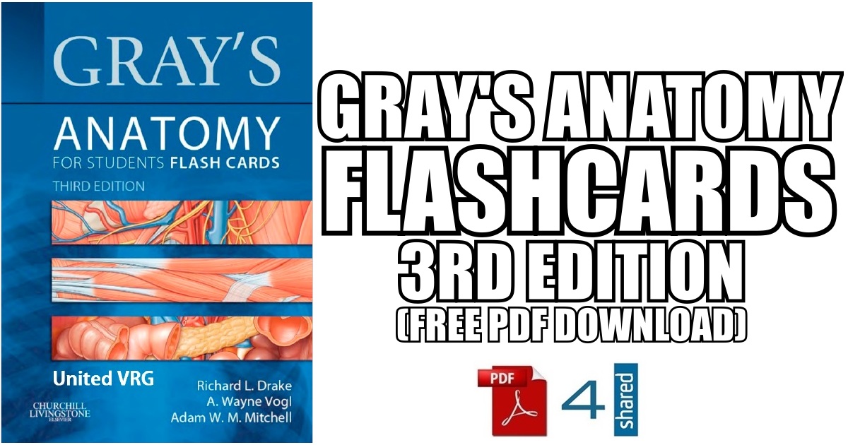 Gray S Anatomy For Students Flash Cards Pdf Free Download