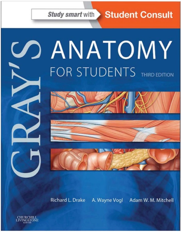 Gray's Anatomy for Students 3rd Edition (Book Cover)