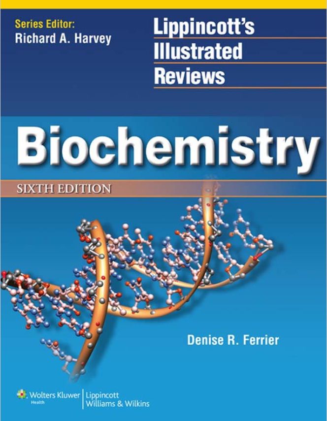 Lippincott Biochemistry 6th Edition PDF (Book Cover)