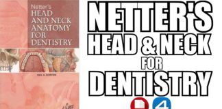 Netter's Head and Neck Anatomy for Dentistry PDF