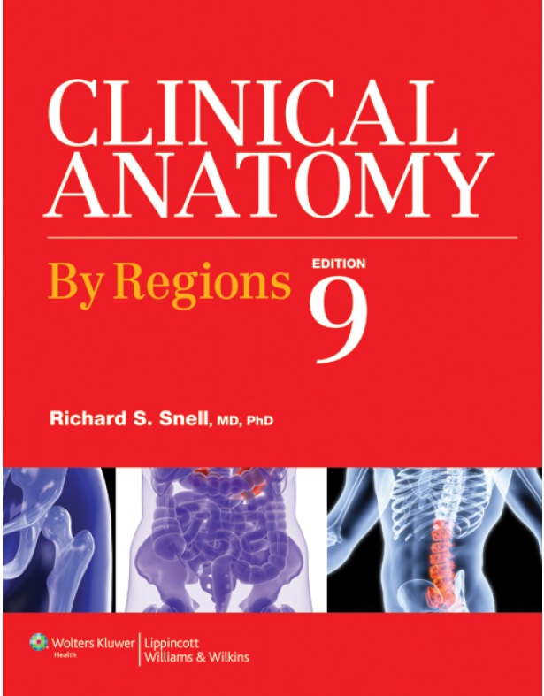 Snell's Clinical Anatomy 9th Edition (Book Cover)