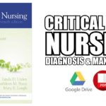Critical Care Nursing: Diagnosis and Management PDF