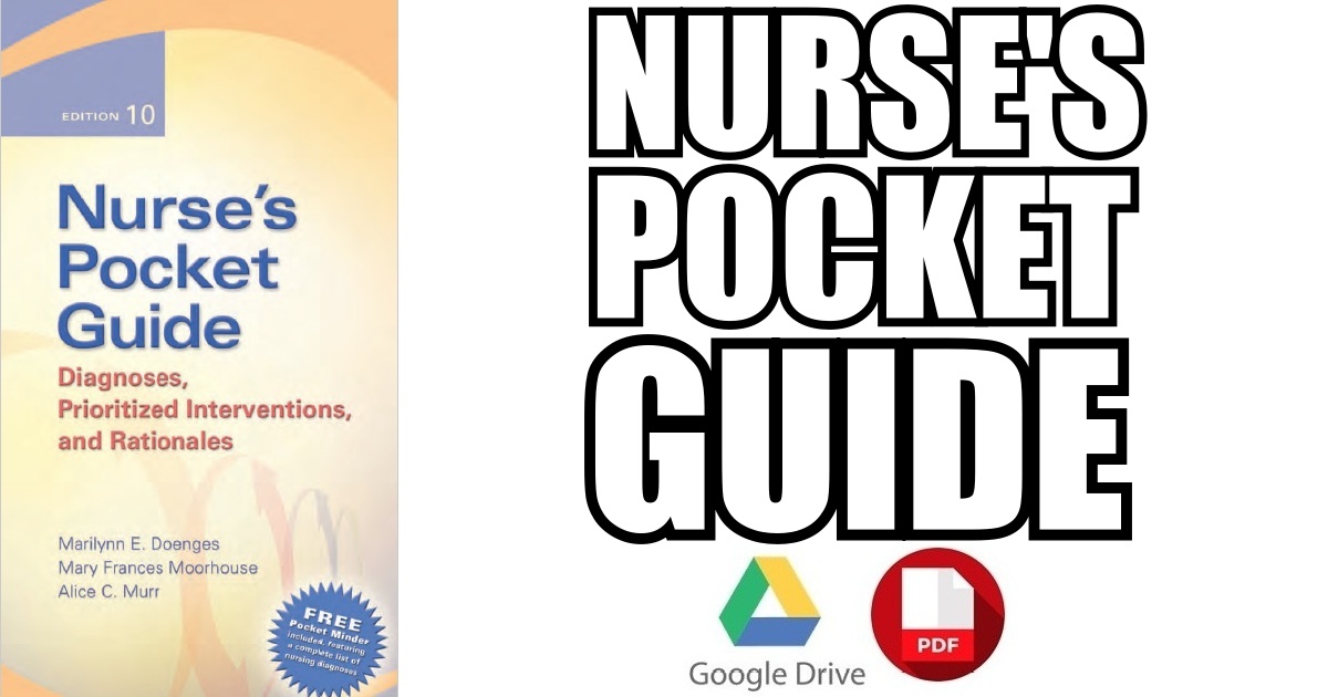 Nurse's Pocket Guide PDF Free Download Nurse's Pocket Guide PDF