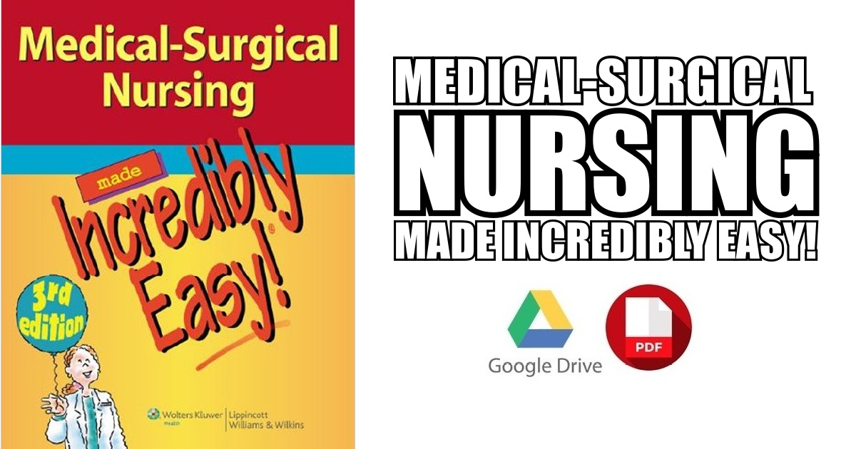 med surg made incredibly easy pdf free download