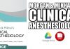 Morgan and Mikhail's Clinical Anesthesiology PDF
