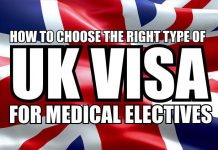 UK visa for clinical electives