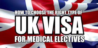 UK visa for clinical electives