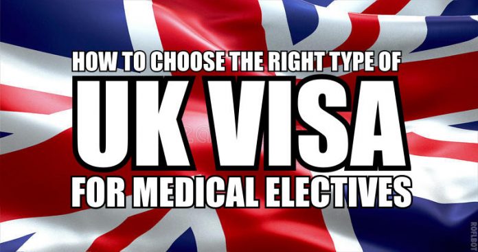 UK visa for clinical electives