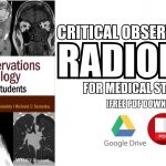 Critical Observations in Radiology for Medical Students PDF Free Download PDF