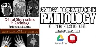 Critical Observations in Radiology for Medical Students PDF Free Download PDF