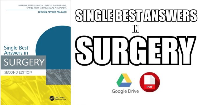 Single Best Answers in Surgery PDF