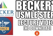 Becker USMLE Step 1 Videos Download