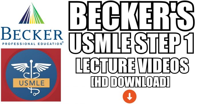 Becker USMLE Step 1 Videos Download