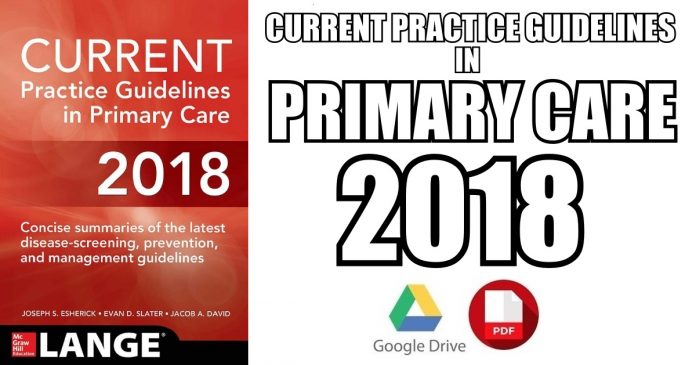 CURRENT Practice Guidelines in Primary Care 2018 PDF