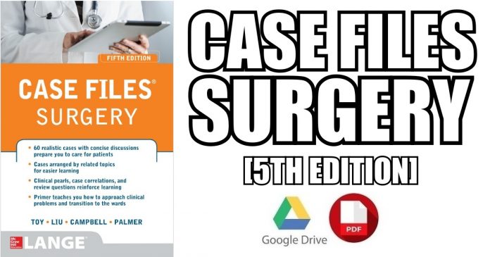 Case Files Surgery 5th Edition PDF