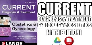 Current Diagnosis & Treatment Obstetrics & Gynecology 11th Edition PDF