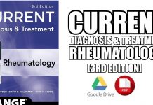 Current Diagnosis & Treatment in Rheumatology 3rd Edition PDF