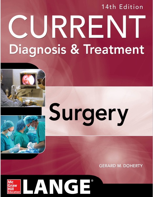 Current Diagnosis and Treatment Surgery 14th Edition PDF