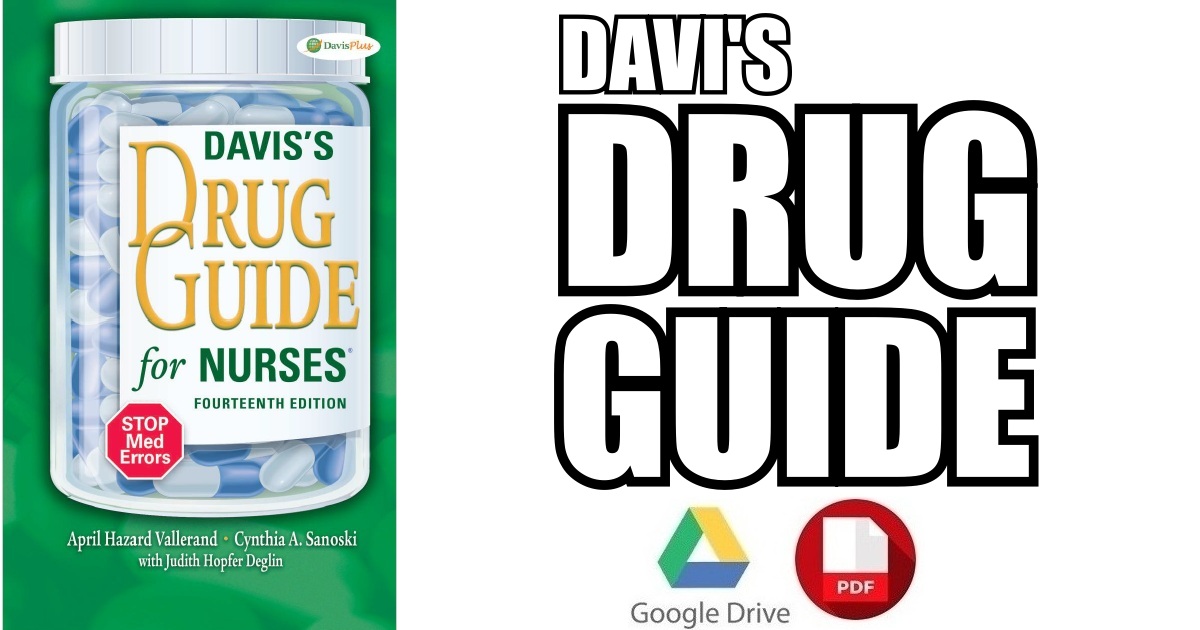 Davis S Drug Guide For Nurses Pdf Free Download Medicos Republic