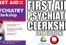 First Aid for the Psychiatry Clerkship 4th Edition PDF
