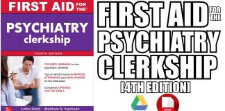 First Aid for the Psychiatry Clerkship 4th Edition PDF