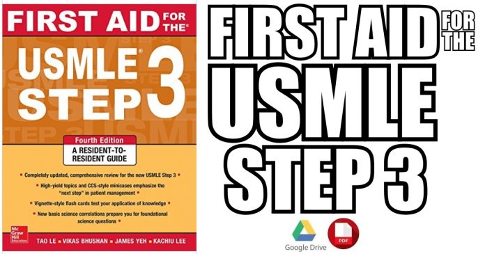 First Aid for the USMLE Step 3 4th Edition PDF