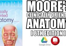 Moore's Clinically Oriented Anatomy 8th Edition PDF