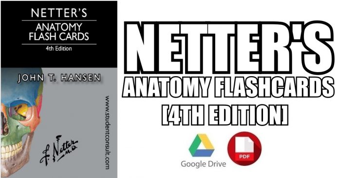 Netter's Anatomy Flash Cards 4th Edition PDF