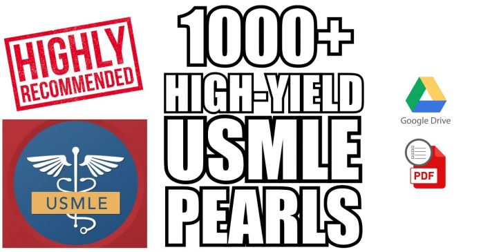 USMLE Pearls PDF
