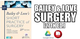 Bailey & Love's Short Practice of Surgery 27th Edition PDF