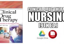 Clinical Drug Therapy Rationales for Nursing Practice 9th Edition PDF
