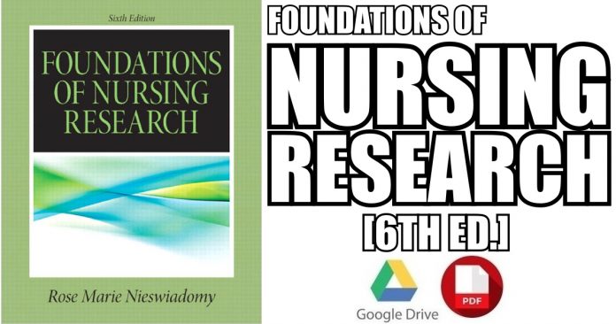 Foundations in Nursing Research 6th Edition PDF