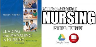 Leading and Managing in Nursing 5th Edition PDF