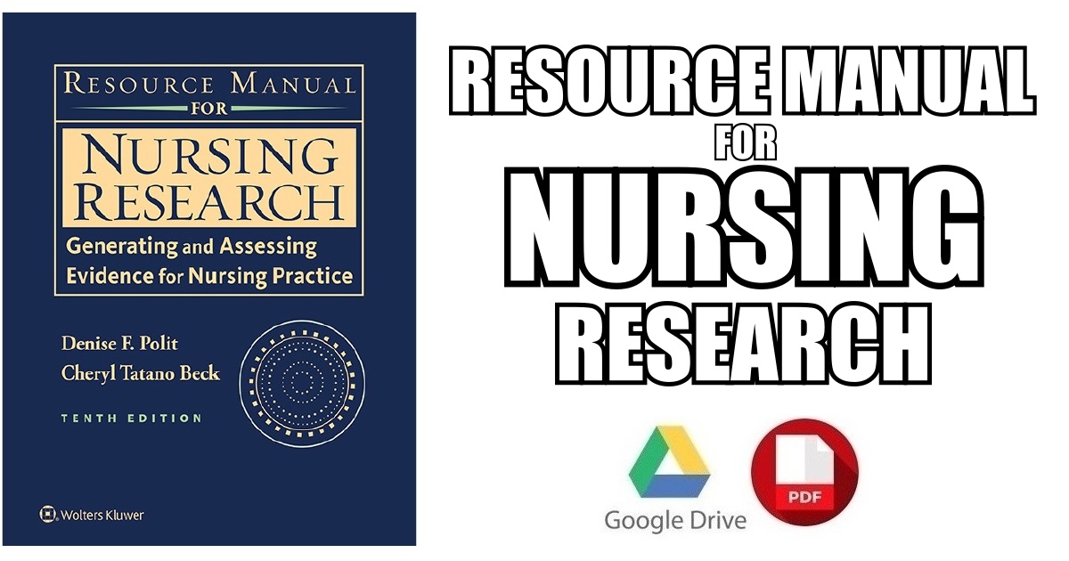 Resource Manual for Nursing Research 10th Edition PDF