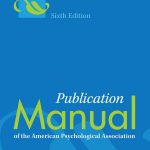 Publication Manual of the American Psychological Association 6th Edition