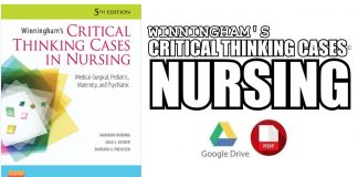 Winningham's Critical Thinking Cases in Nursing 5th Edition PDF