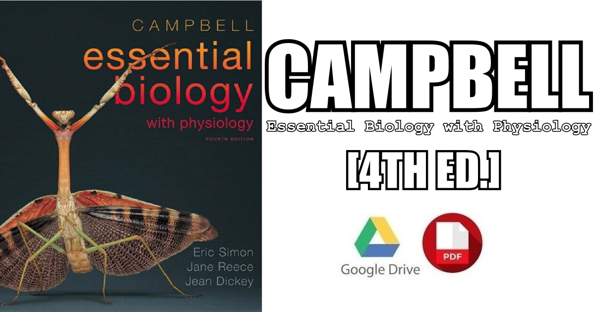 Campbell essential biology with physiology 4th edition pdf download pdf