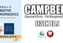 Campbell's Operative Orthopaedics 4-Volume Set 13th Edition PDF