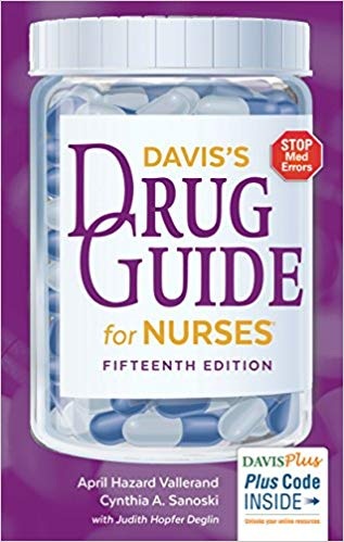 Davis's Drug Guide for Nurses 15th Edition PDF